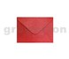 Galeria Papieru obálky 70x100 mm Pearl červená K 150g, 10ks