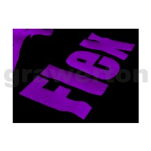 Folie zažehlovací FLEX šíře 50 cm fialová