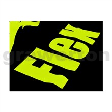 Folie zažehlovací FLEX šíře 50 cm žlutá neonová
