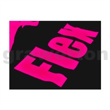 Folie zažehlovací FLEX šíře 50 cm růžová neonová