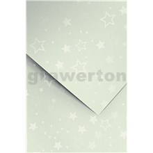 Galeria Papieru ozdobný papír Stars stříbrná 220g, 20ks