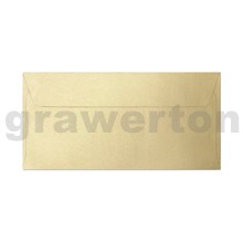 Galeria Papieru obálky DL Pearl zlatá 120g, 10ks