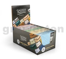 Galeria Papieru obálky C6 mix metalické barvy, 45bal./DISPLAY