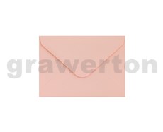 Galeria Papieru obálky 70x100 mm Hladký pudrově růžová 130g, 10ks
