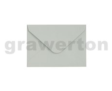 Galeria Papieru obálky 70x100 mm Hladký světle šedá 130g, 10ks