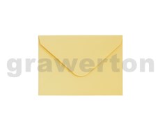 Galeria Papieru obálky 70x100 mm Hladký žlutá 130g, 10ks