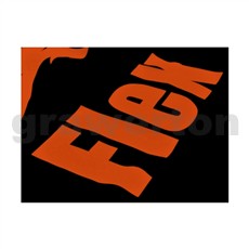 Folie zažehlovací FLEX šíře 50 cm oranžová