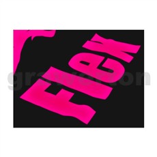 Folie zažehlovací FLEX šíře 50 cm růžová neonová